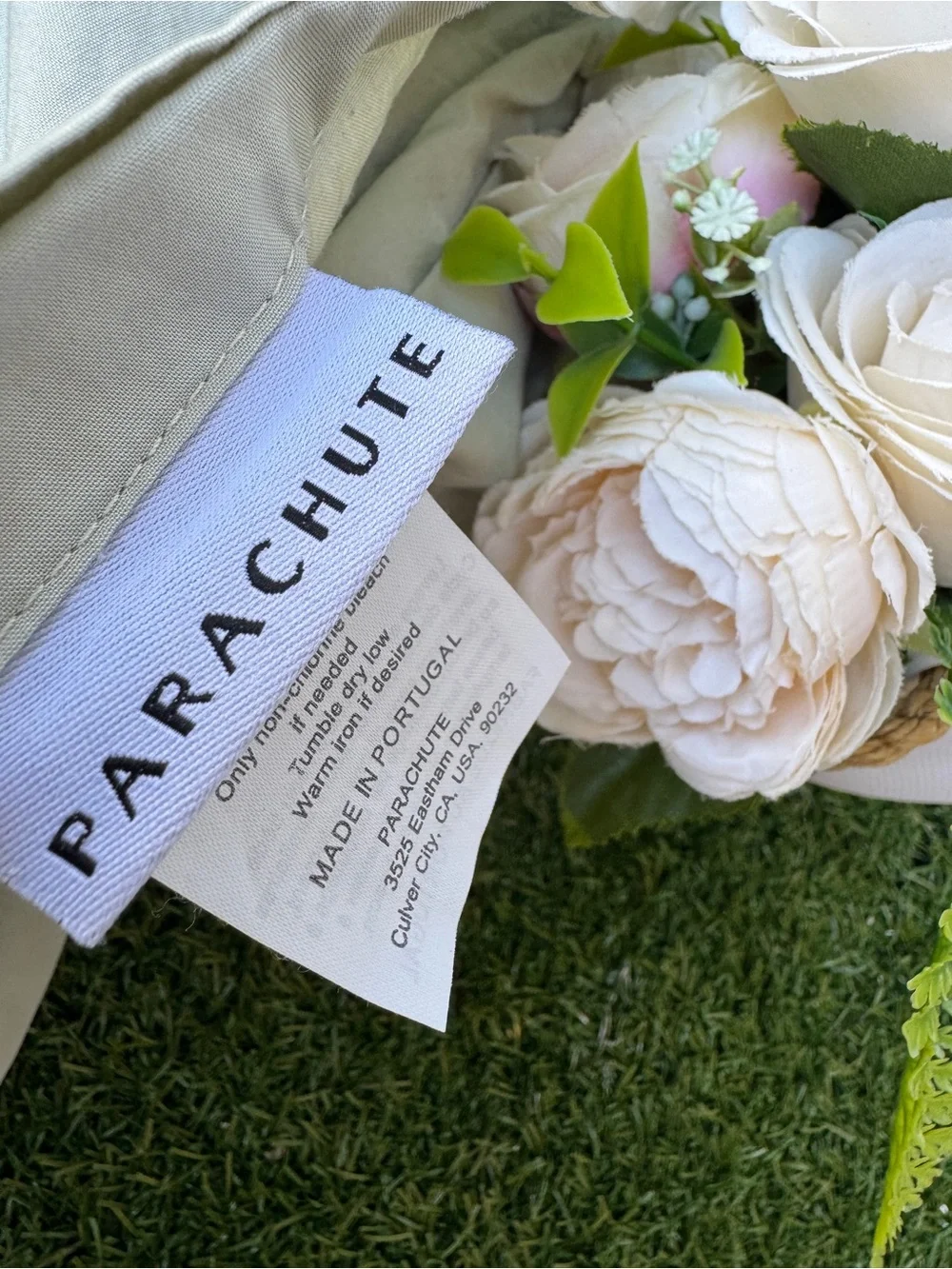 PARACHUTE Percale Duvet Cover Organic Cotton Comforter New King Cal King Sage